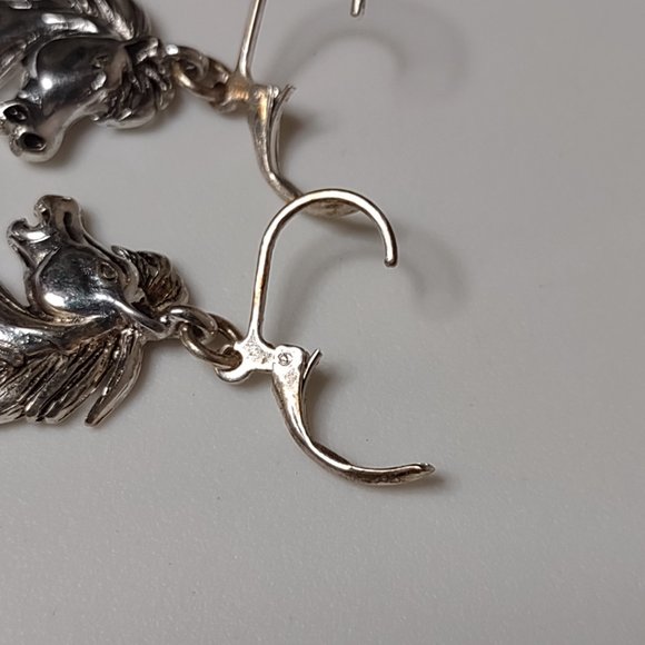 Horse Head Earring And Brooch/Pendant Set - Picture 8 of 14